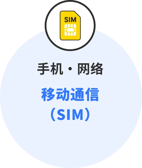  支持手机和网络的移动SIM服务