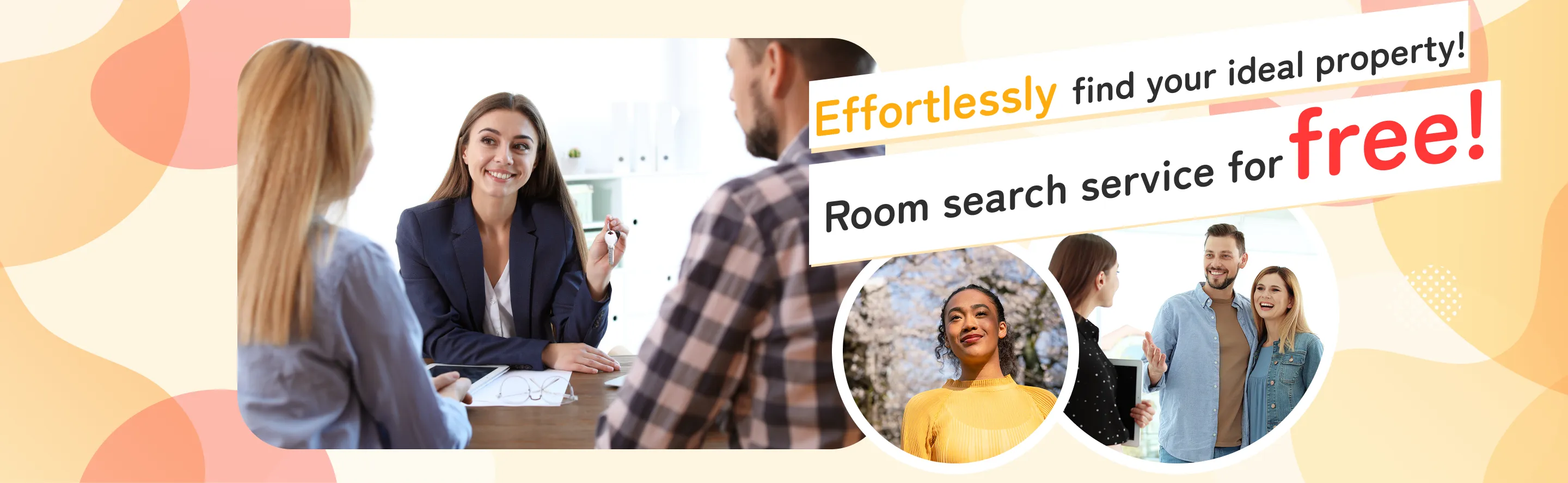 Effortlessly find your ideal property! Room search service for free!
